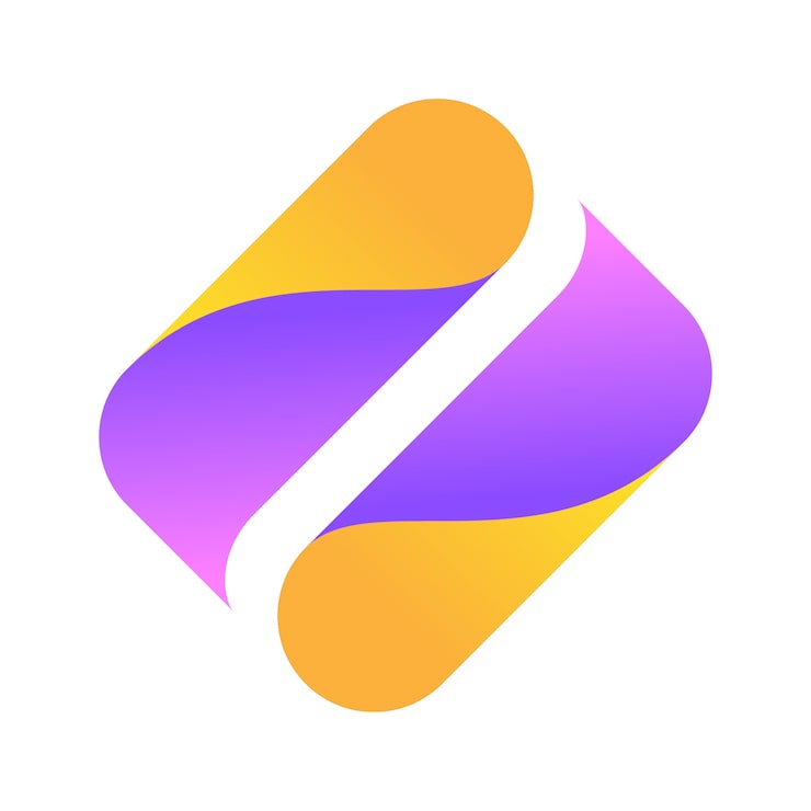 免费PSD 渐变抽象logo