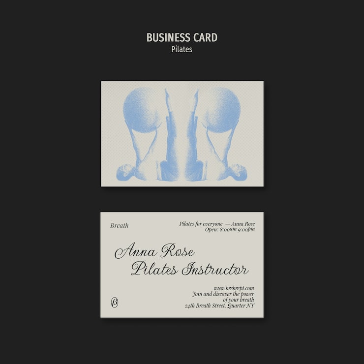 Pilates template design