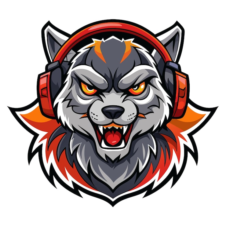 Бесплатный Вектор вектор логотипа талисмана esport