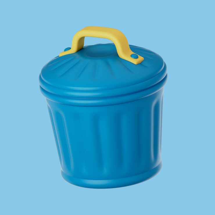Kostenlose PSD 3d-bild mit den wichtigsten reinigungsmitteln
