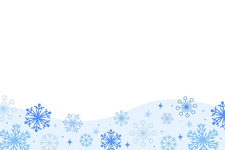 Kostenlose PSD blaue schneeflocken-illustration isoliert