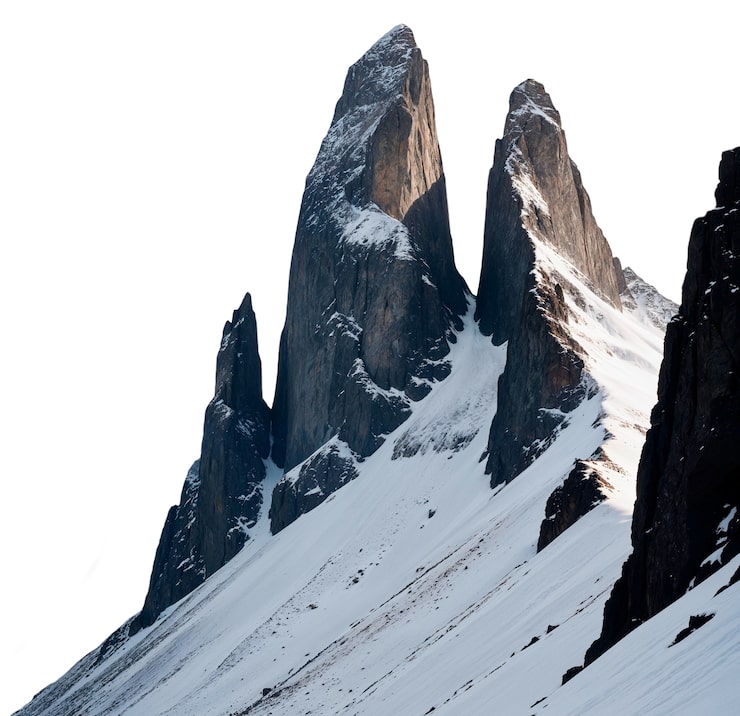 Kostenlose PSD blick auf die natur und die berglandschaft