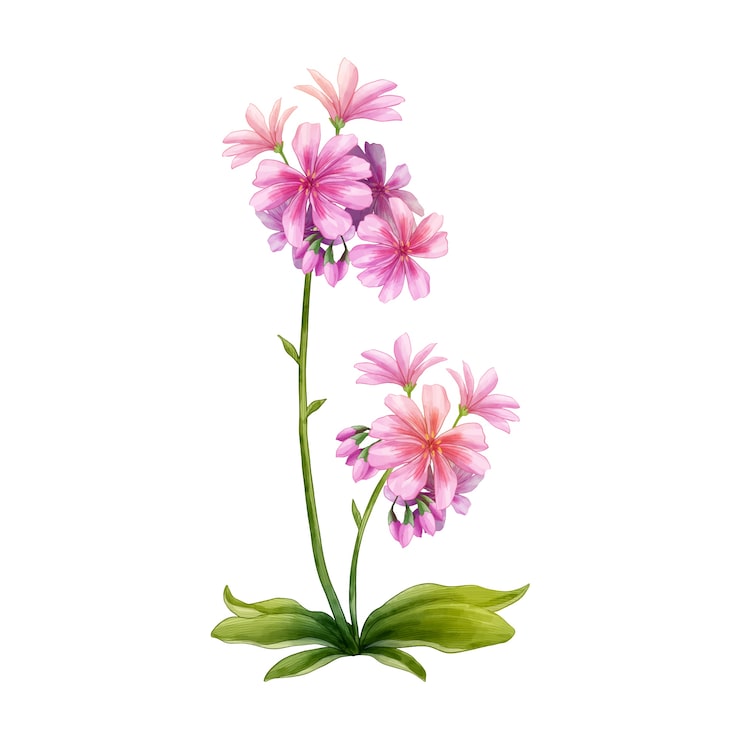 Kostenlose PSD botanisches blumendesign