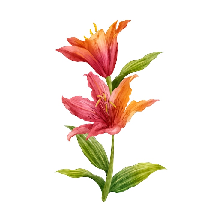 Kostenlose PSD botanisches blumendesign