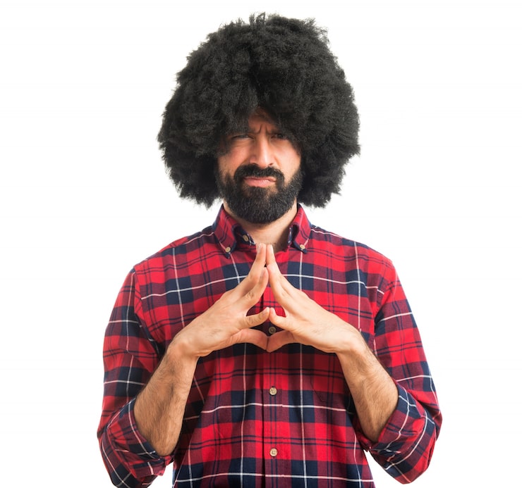 Gratis Foto afro mand tænker