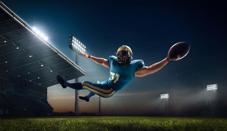 Gratis Bild amerikansk fotboll amerikansk fotbollsspelare på professionell sportstadion