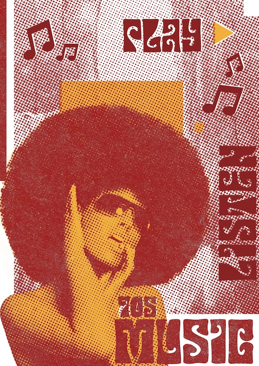 Gratis Foto duotone effekt collage