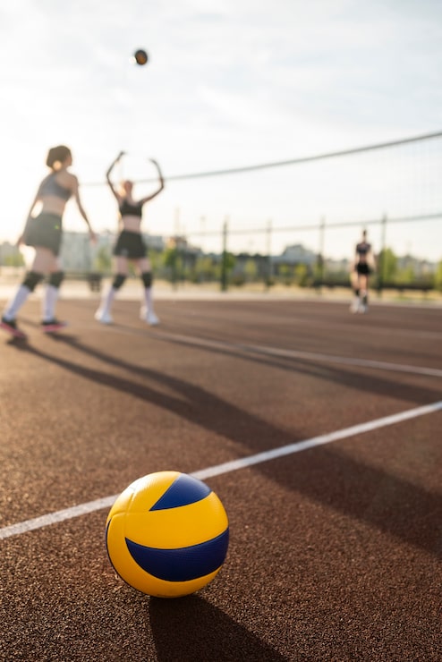 Gratis Bild flickor som spelar volleyboll
