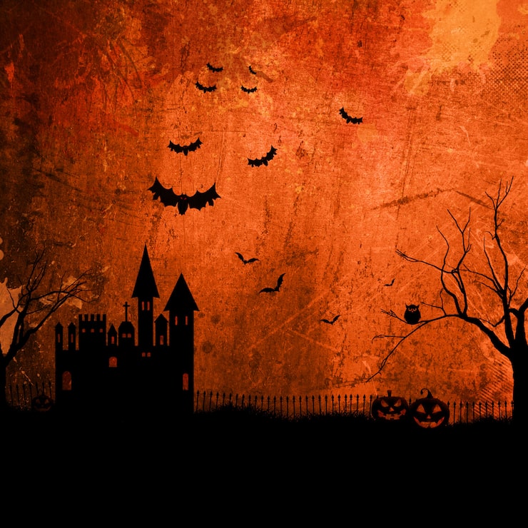 Gratis Bild grunge halloween-bakgrund