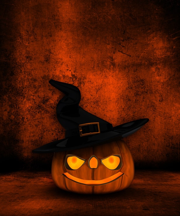 Gratis Bild grunge halloween-bakgrund