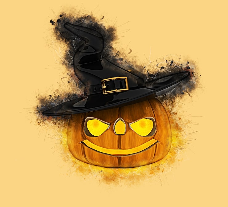 Gratis Bild grunge halloween-pumpabakgrund