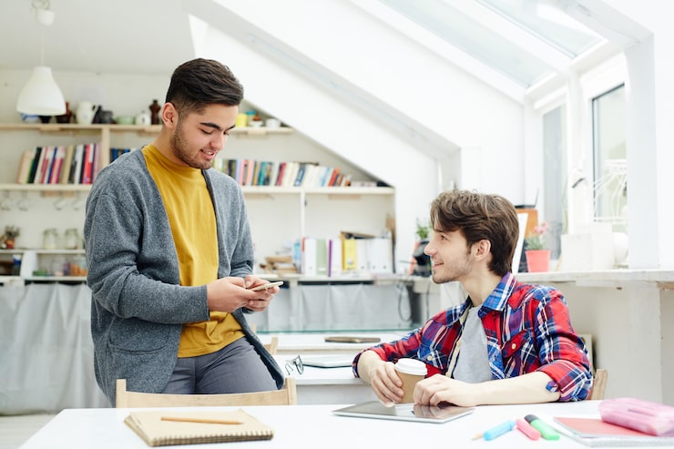 Gratis Bild kompisar från college