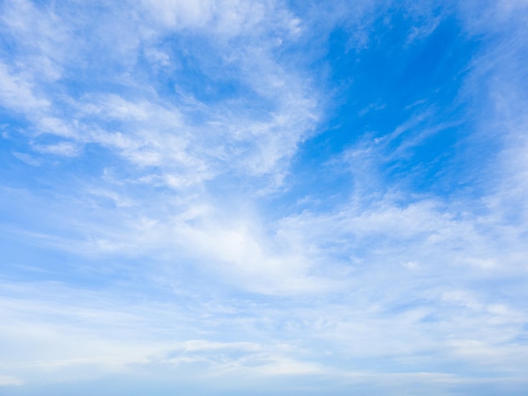 Gratis Foto smuk hvid sky på blå himmel