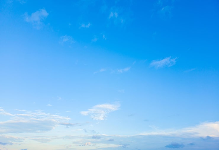Gratis Foto smuk hvid sky på blå himmel