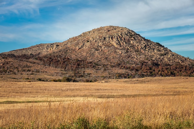 Gratis Bild vackert landskap vid wichita mountains wildlife refuge, som ligger i sydvästra oklahoma