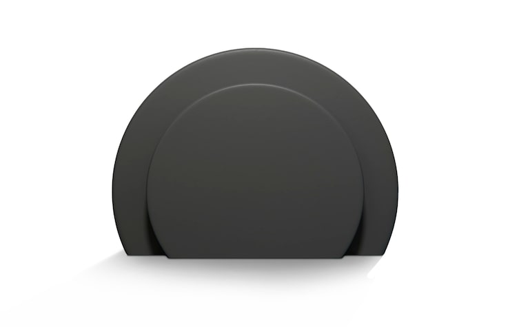 Gratis PSD 3d-rendering af podie isoleret