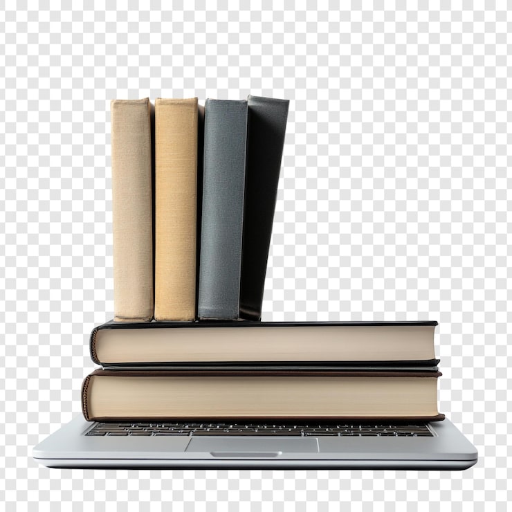 Gratis PSD böcker och bärbar dator – en studieplats