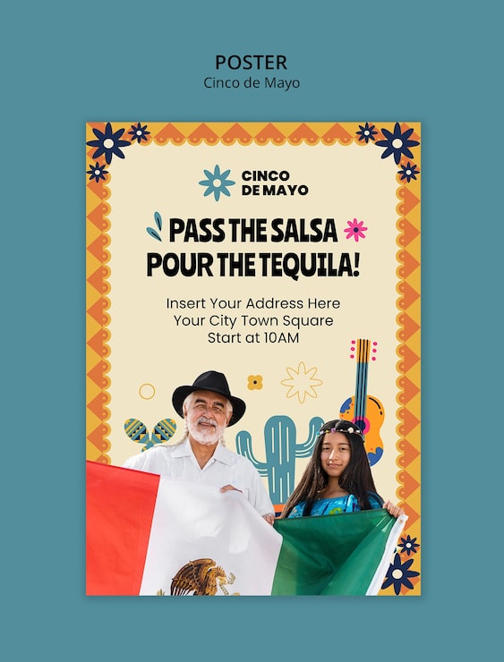 Gratis PSD cinco de mayo-festmall