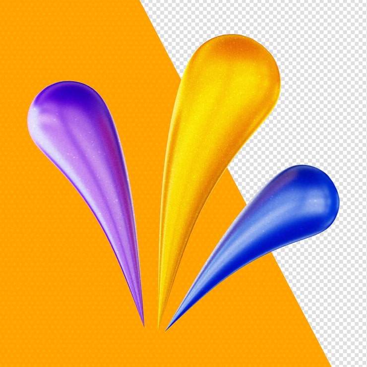 Gratis PSD farverige karnevalselementer 3d gengivelse