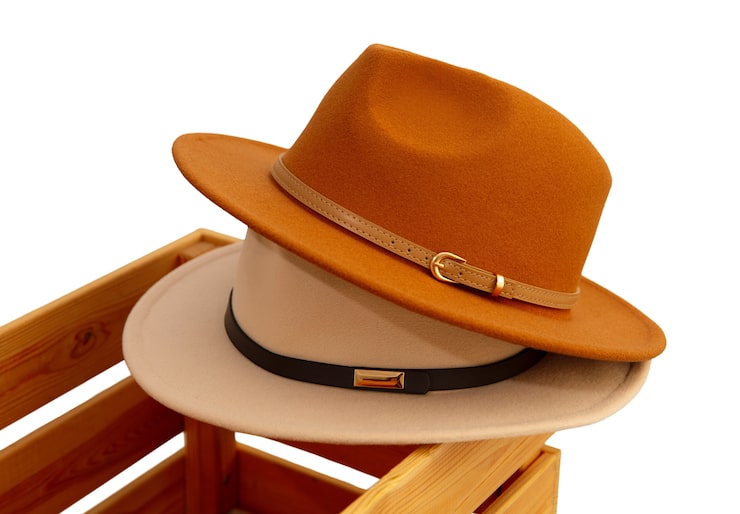 Gratis PSD fashionabel hatt isolerad