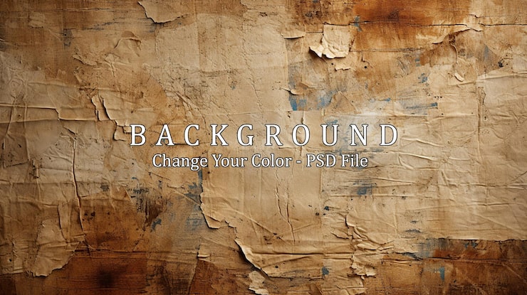 Gratis PSD gammal papper canvas textur grunge bakgrund