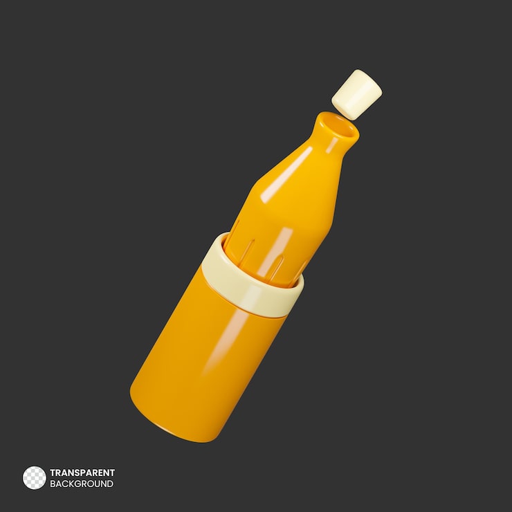 Gratis PSD isoleret 3d vandflaske ikon