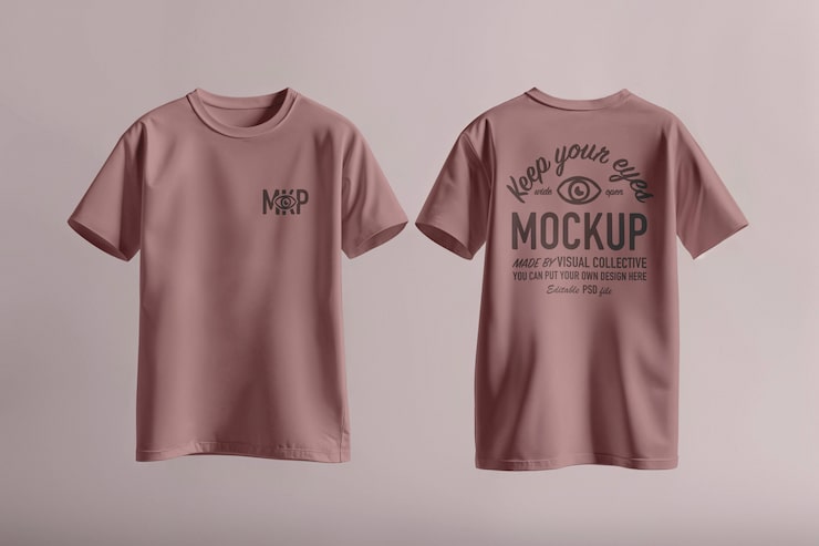 T-shirt mockup design