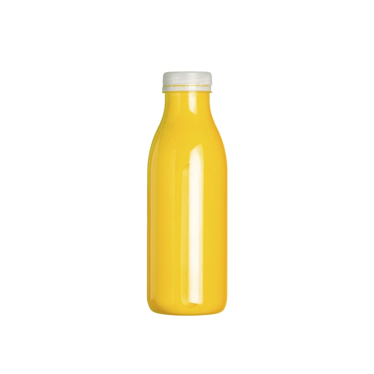 Gratis PSD udrensende smoothie-drik isoleret