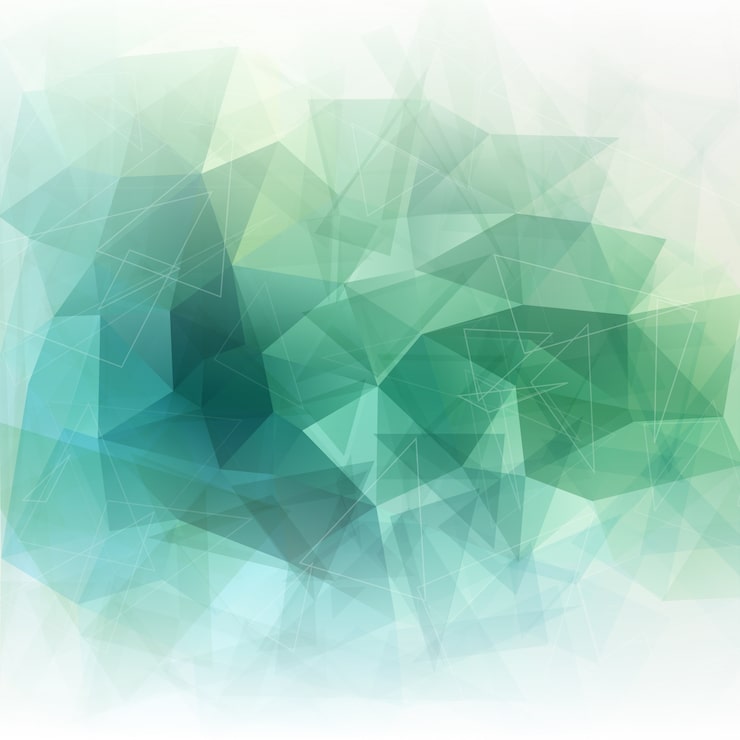 Gratis Vektor abstrakt baggrund med et low poly design