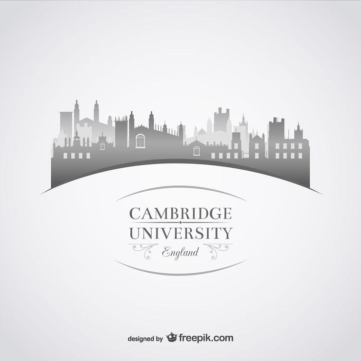 Gratis Vektor cambridge university illustration