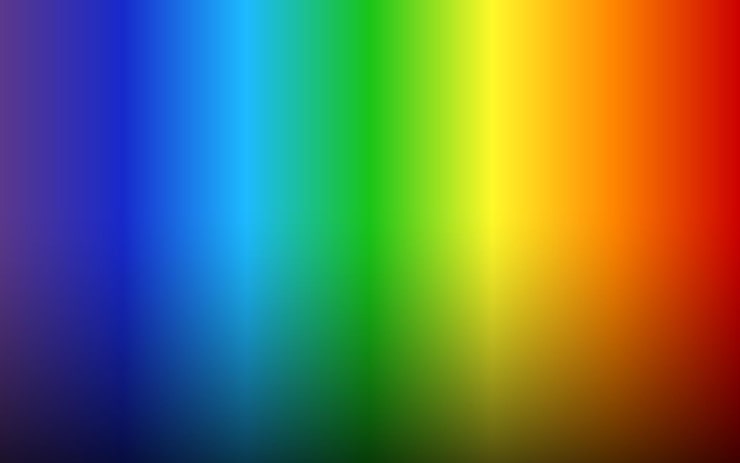 Gratis Vektor farverig regnbue gradient baggrund