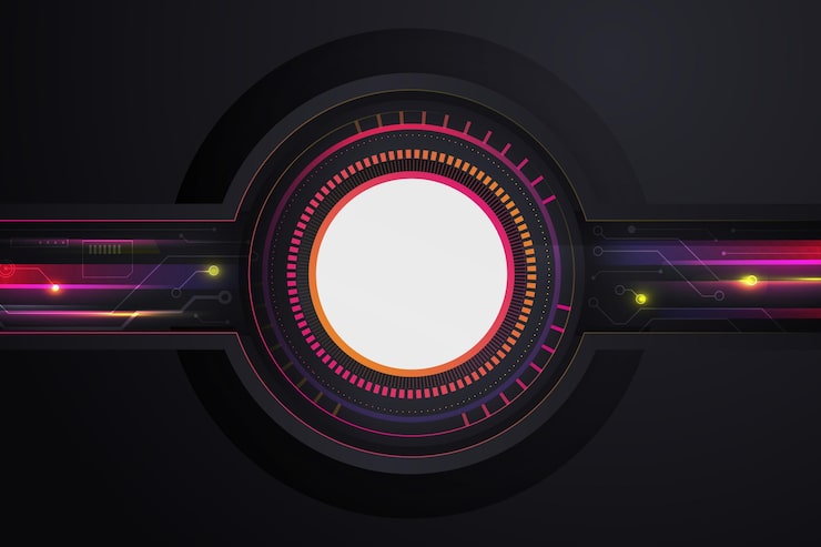 Gratis Vektor gradient futuristisk lys baggrund
