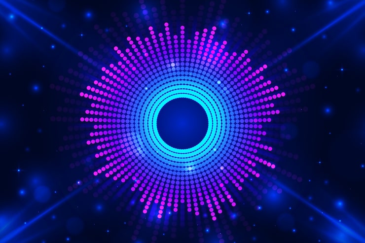 Gratis Vektor gradient karaoke baggrund