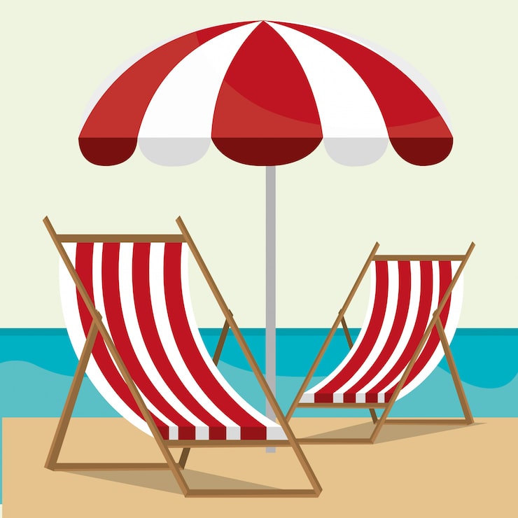 Gratis Vektor sommar design.