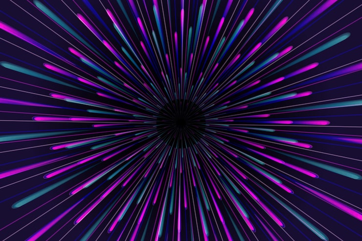 Gratis Vektor speed lights baggrundskoncept
