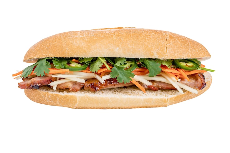 Photo bánh mì tách biệt