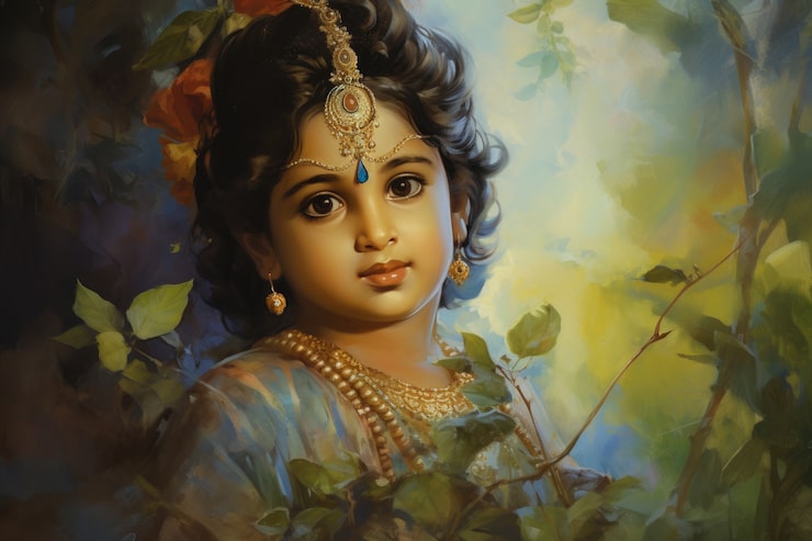 Miễn phí Photo bức tranh vẽ krishna