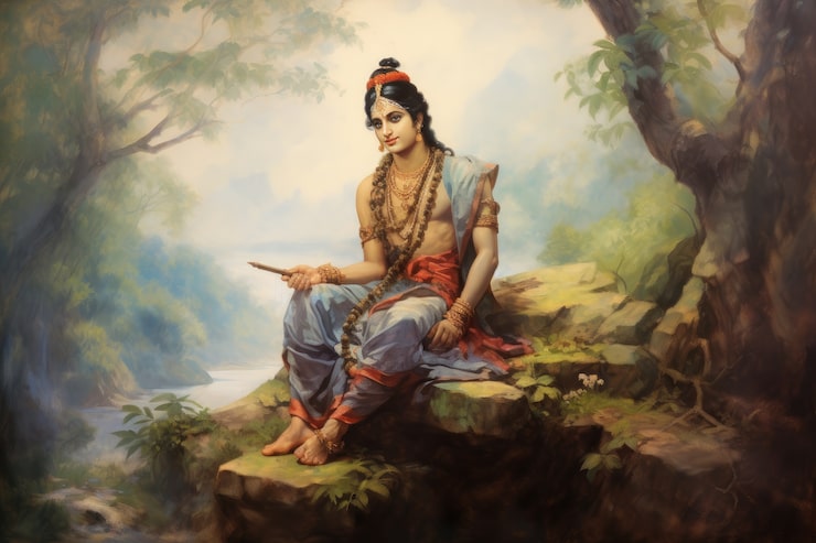 Miễn phí Photo bức tranh vẽ krishna