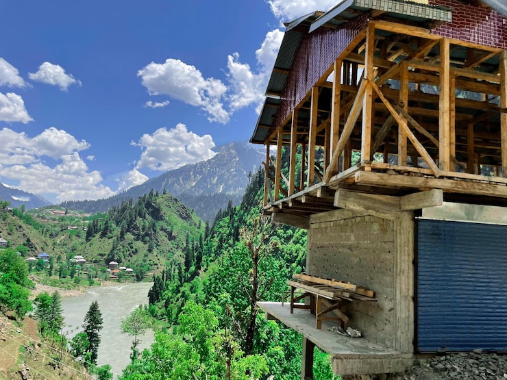 Miễn phí Photo khung cảnh tuyệt đẹp của những cánh đồng lúa ở thung lũng leepa xanh tươi kashmir pakistan