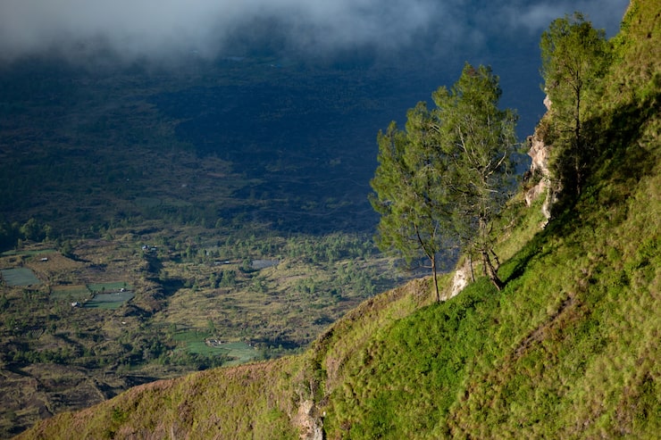 Miễn phí Photo phong cảnh. trên núi lửa batur. bali. indonesia