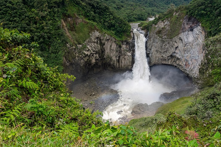 Miễn phí Photo thác nước cayambe coca ecological reserve ở napo, ecuador