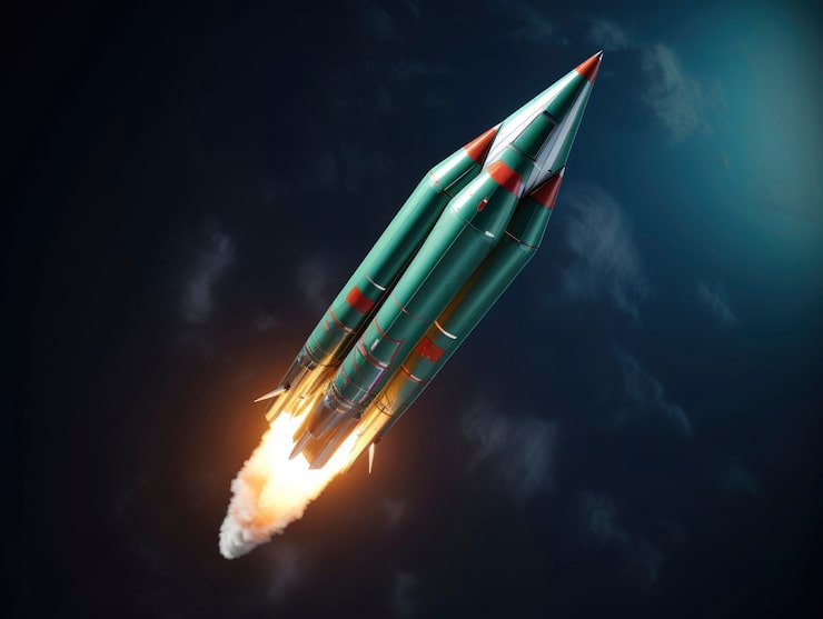 Ilmainen Kuva futuristinen avaruusraketti fantasiadesignilla