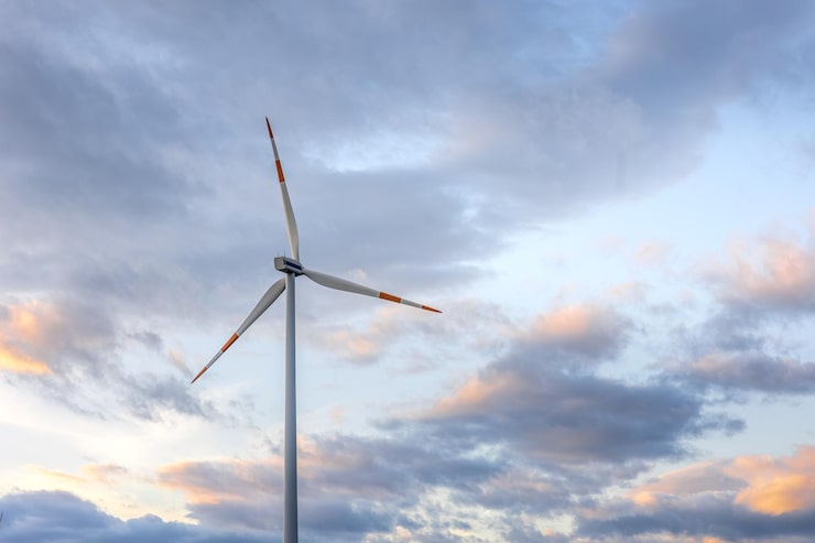 Ilmainen Kuva tuulivoimalan lähikuva uusiutuva energia ekologinen tekniikka