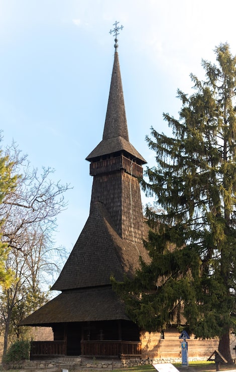 Ilmainen Kuva vanha kirkko kylämuseossa bukarestissa romaniassa