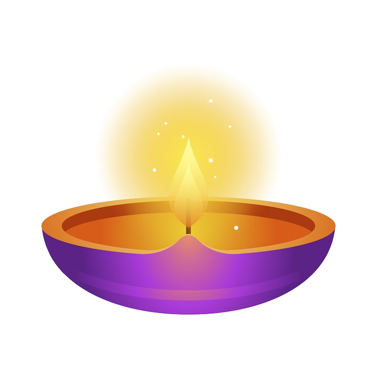 Ilmainen PSD diwali-elementtikuvitus