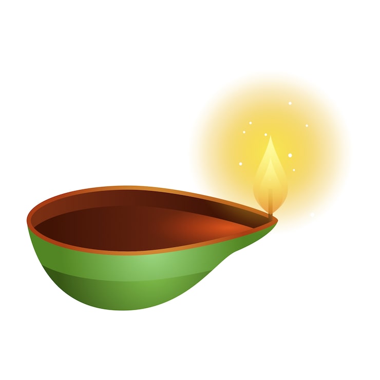 Ilmainen PSD diwali-elementtikuvitus