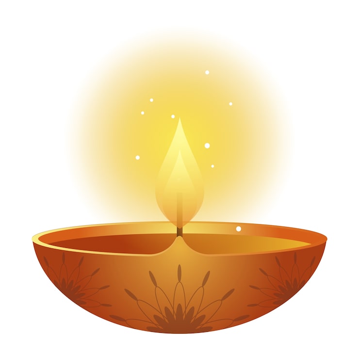 Ilmainen PSD diwali-elementtikuvitus