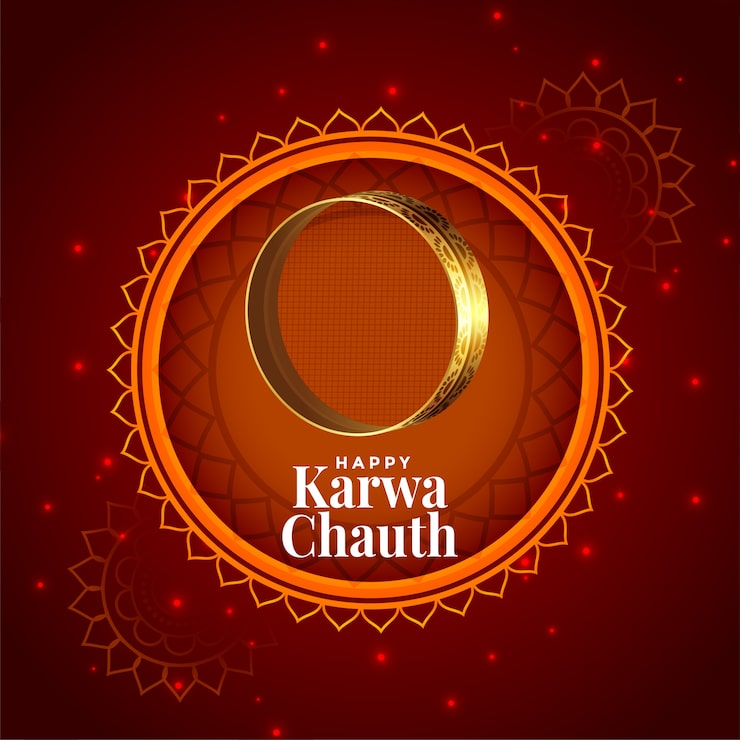 Ilmainen Vektori hyvää karwa chauth -taustaa