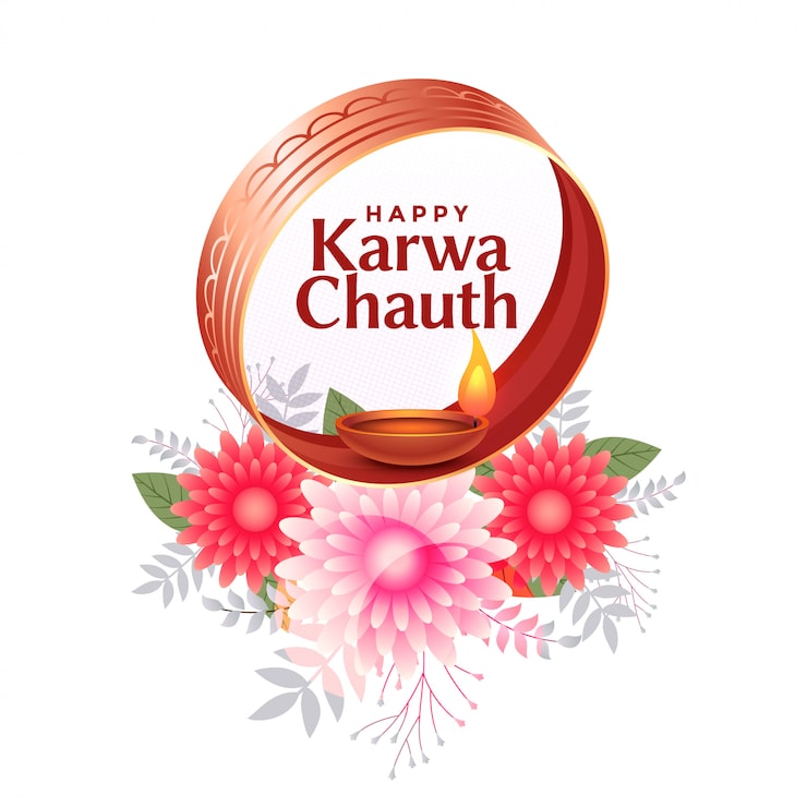Ilmainen Vektori hyvää karwa chauth -taustaa
