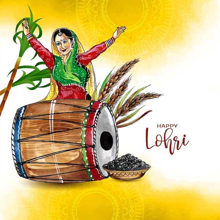 Ilmainen Vektori hyvää lohria ja baisakhia, sikhiläisen kulttuurifestivaalin juhlatapahtuman taustaa